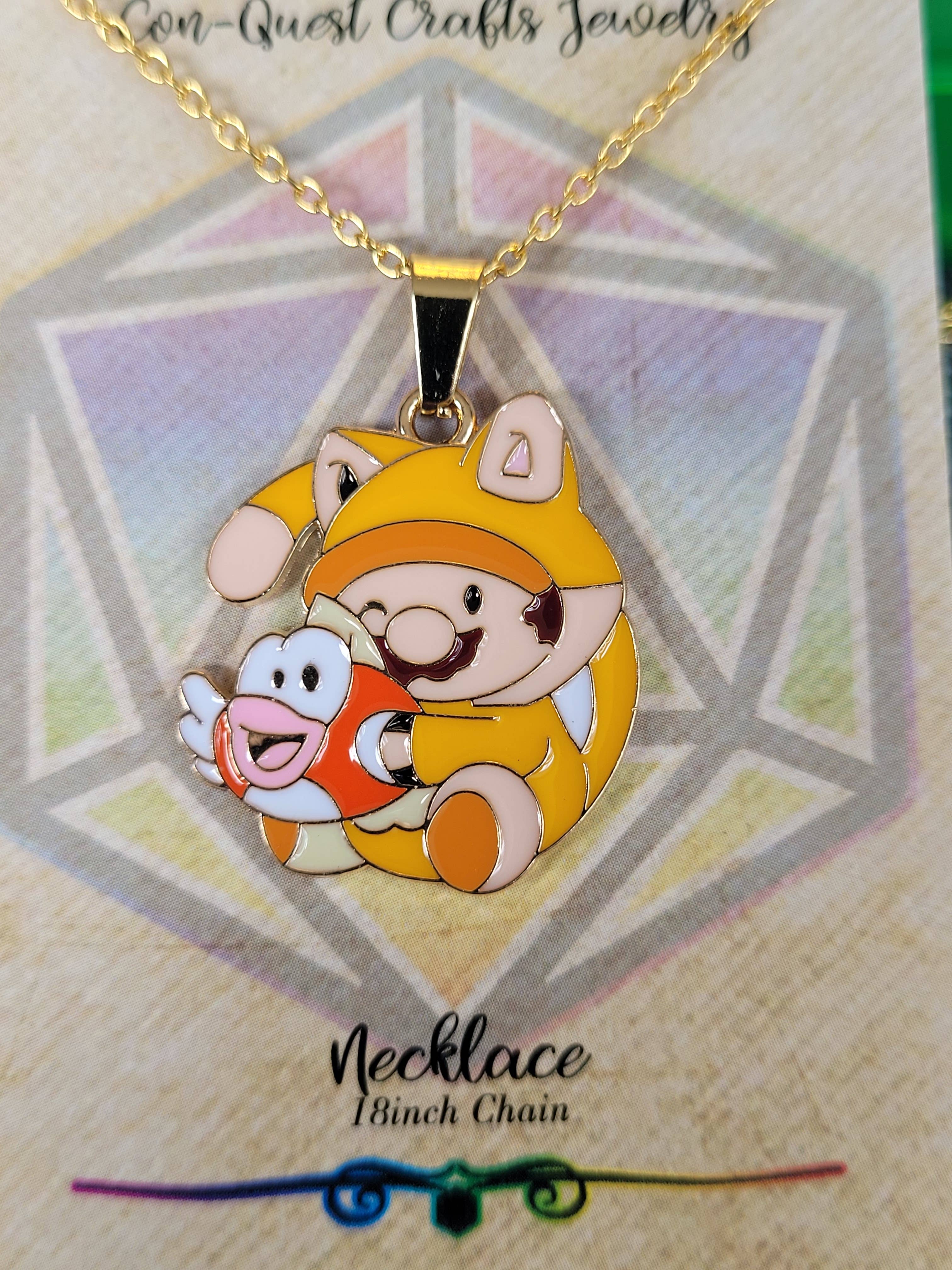 Con-Quest Crafts - Wholesale Jewelry Set - Video Game Inspired Super Mario Jewelry & Accessories0