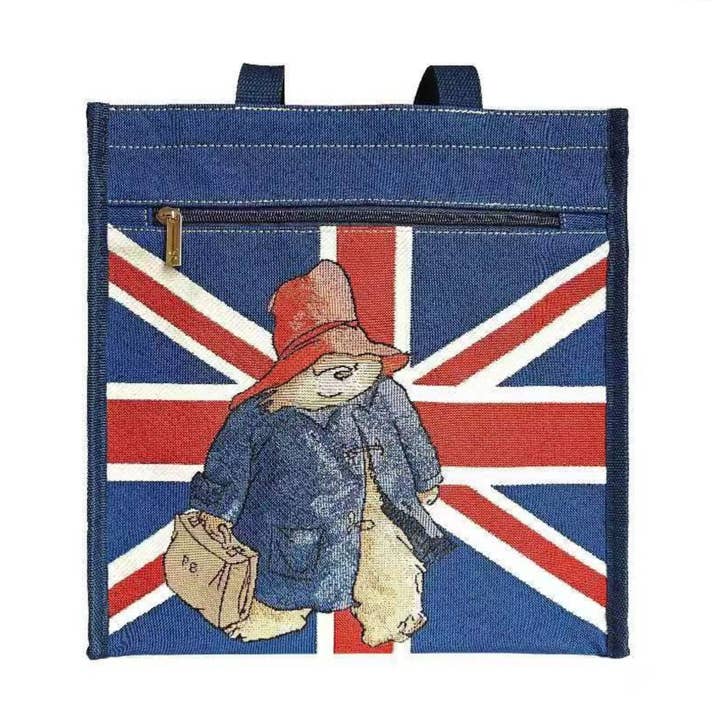 Saco de Compras Paddington™ Bear Union Jack por atacado de Signare Tapestry