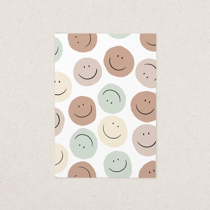 KruthDesign - Wholesale Postcard - Postcard/smiley2