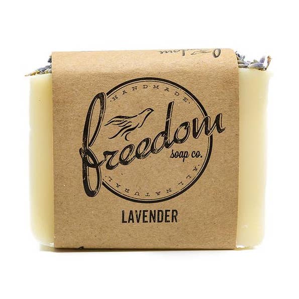 Lavender Bar Soap - All-Natural & Palm-Oil Free for wholesale by Freedom Soap Company