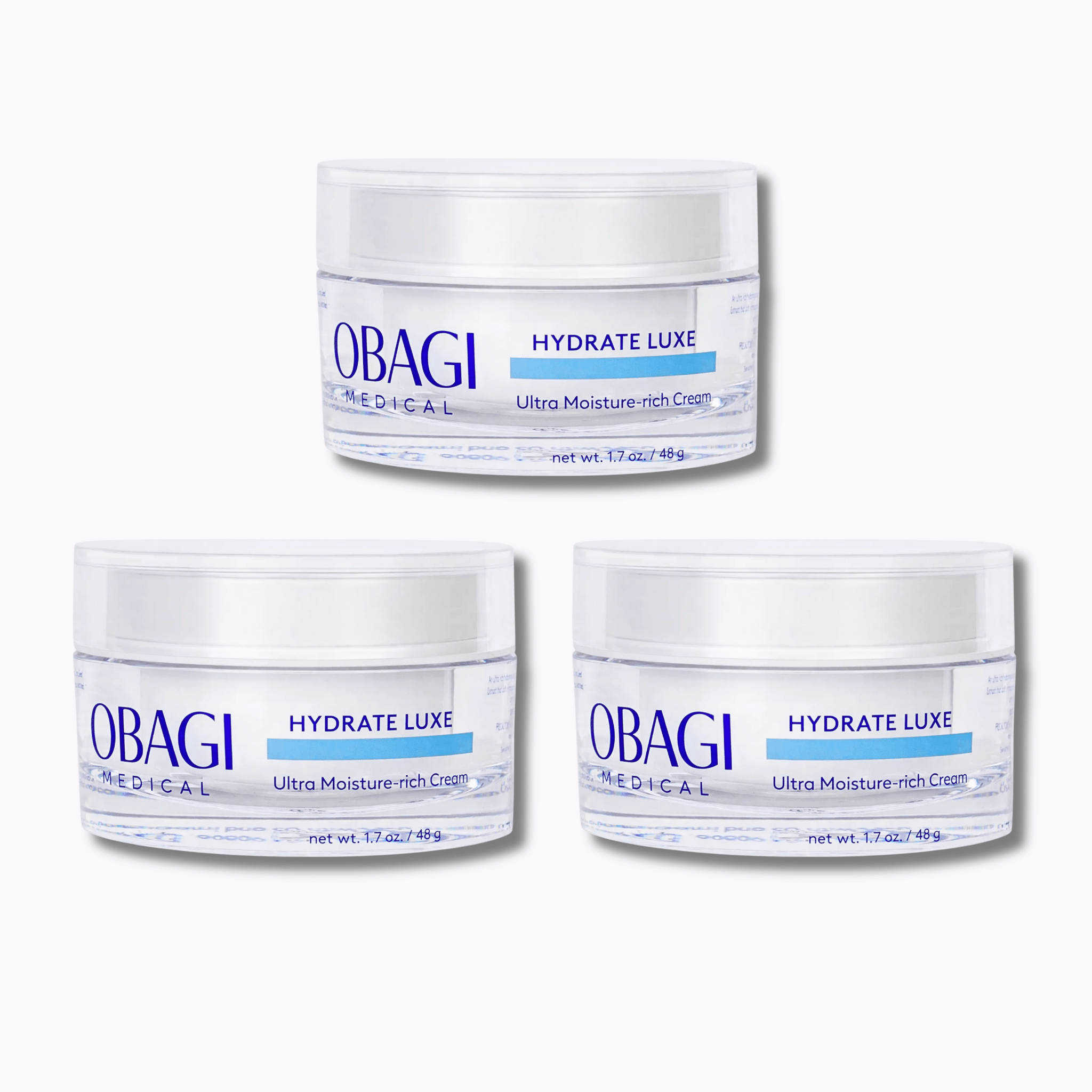 Dermstreet - Wholesale Facial Moisturizer - Obagi Hydrate Luxe3