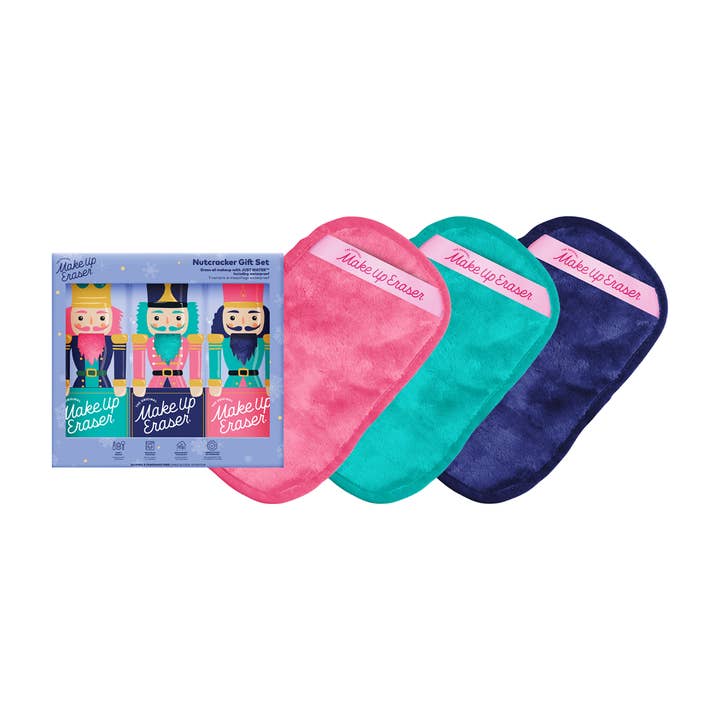 MakeUp Eraser - Wholesale Makeup Remover - Nutcracker 3pc Mini PRO | Holiday Value Set | $30 Value