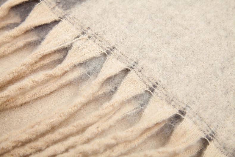 Dipped Shop – Engroshandel Tørklæde - Dame – Uregelmæssigt Print Kvaster Vintage Tørklæde DPKS120313