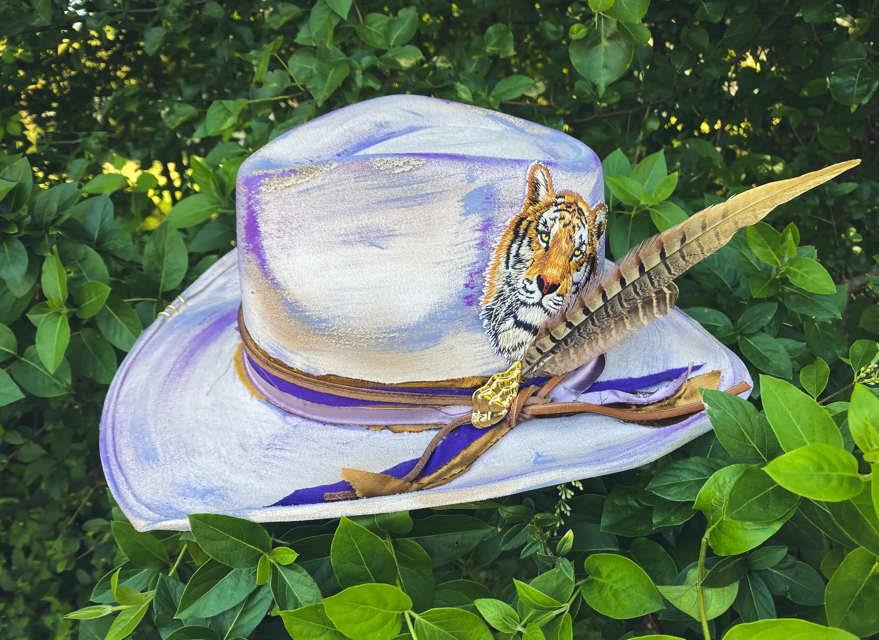 Southern Yankee Hat Bar - Wholesale Fedora - Women's - Geaux Tigers Game Day Garb 5