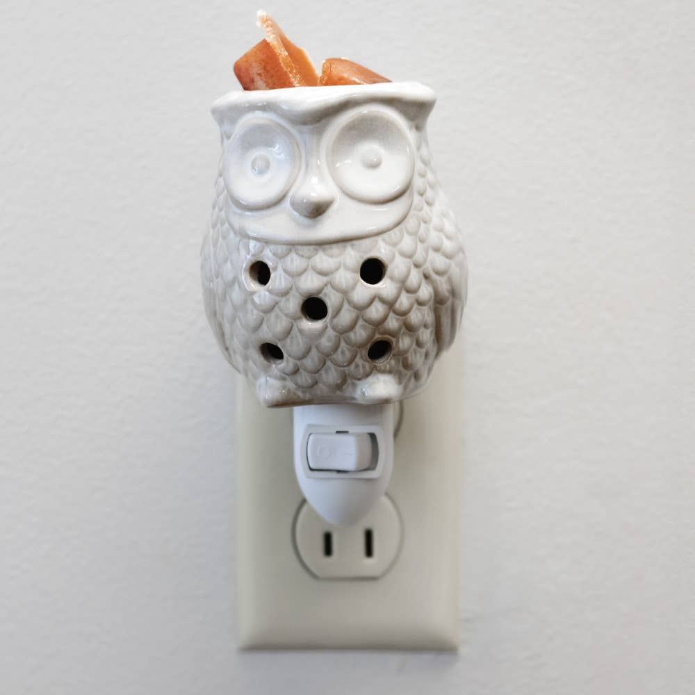 A Cheerful Giver - Vente Chauffe-cire - Coffret cadeau Owl Plug-In Wax Warmer3