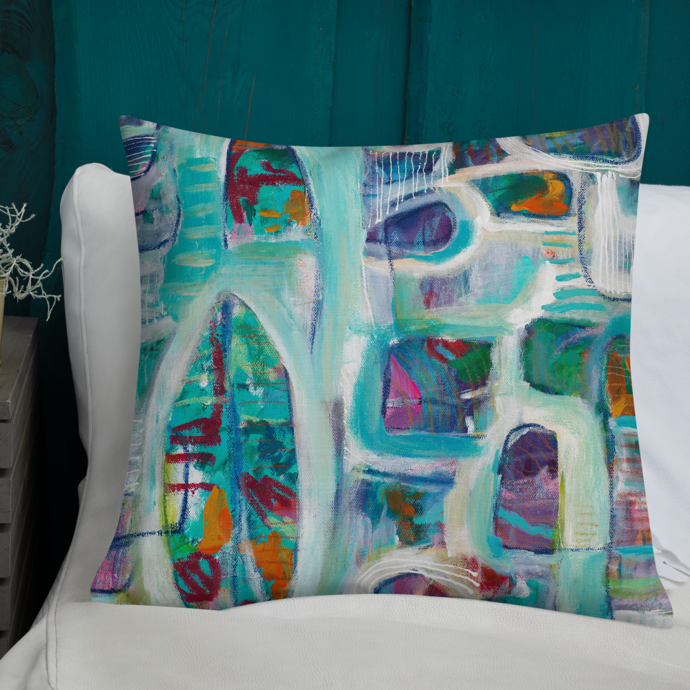 Sheri Biritz Studio - Wholesale Throw/Decorative Pillow - Coracle | Premium Pillow6