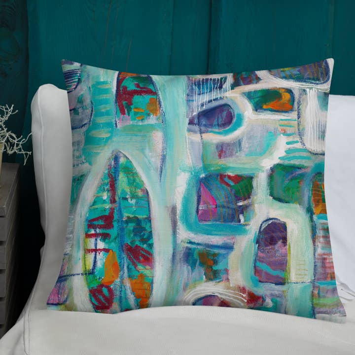 Sheri Biritz Studio - Wholesale Throw/Decorative Pillow - Coracle | Premium Pillow6