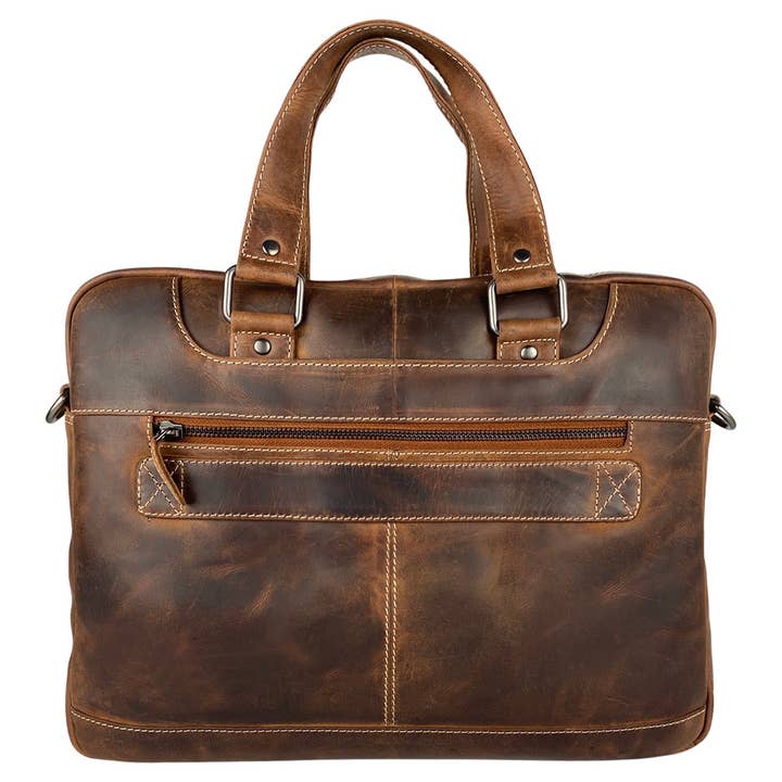 Arrigo – Großhandel Laptoptasche – Unisex – Arrigo Buffalo-Leder Aktentasche für Laptop 15,6 Zoll – 3 Farben3