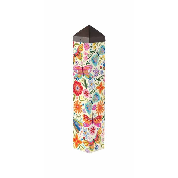 Butterflies 20" Art Pole for wholesale by Studio M