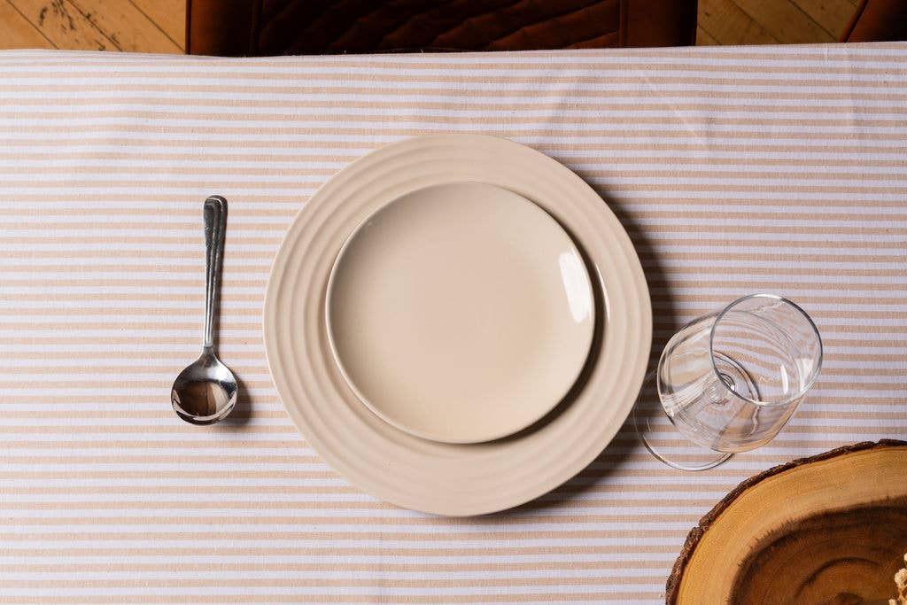 Fabstyles – Großhandel Tischdecken – Bistro Stripe Tischdecke2