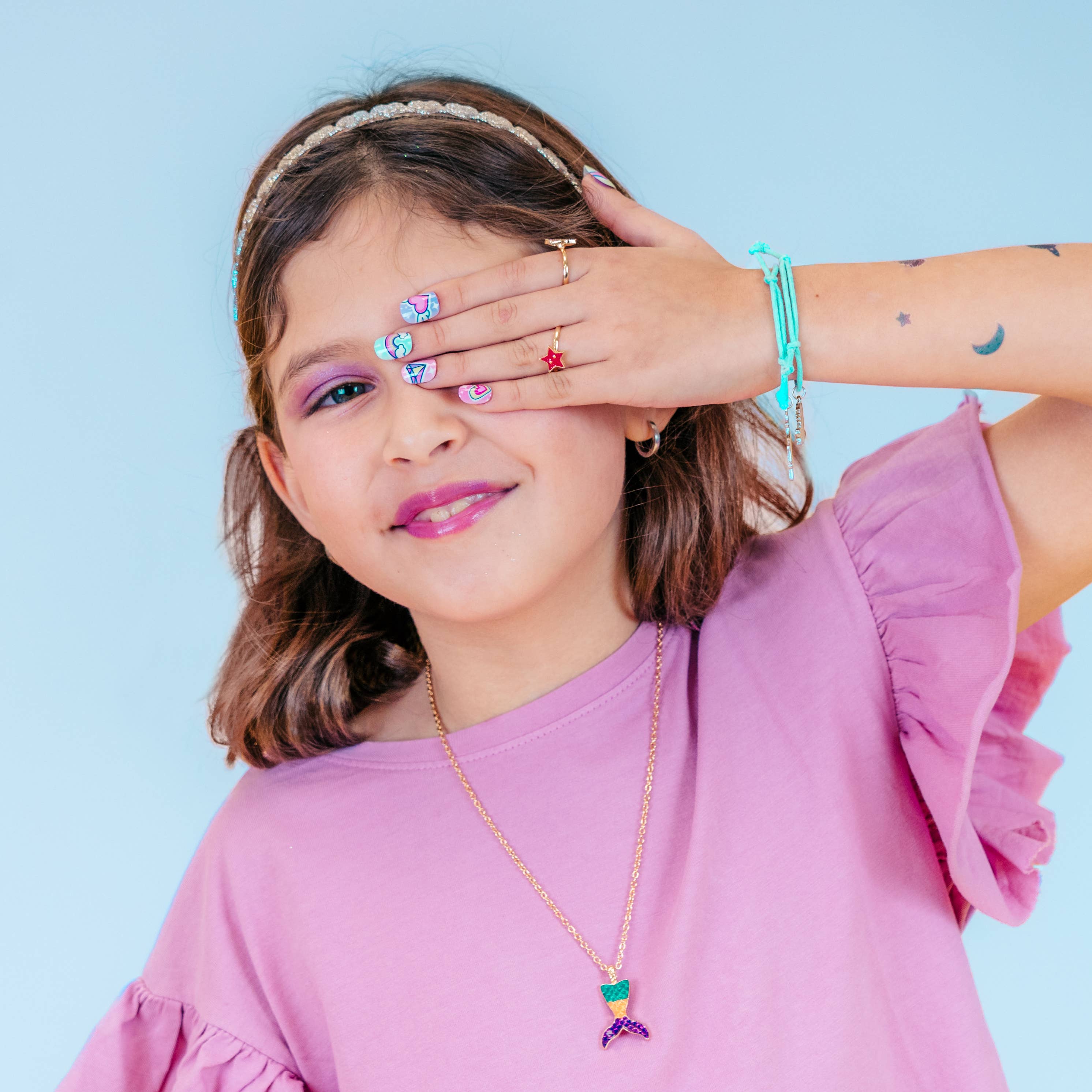 Aquarius Cosmetic SLU – Großhandel Aufpress-/Fake-Nägel – Martinelia Supergirl Künstliche Nägel7