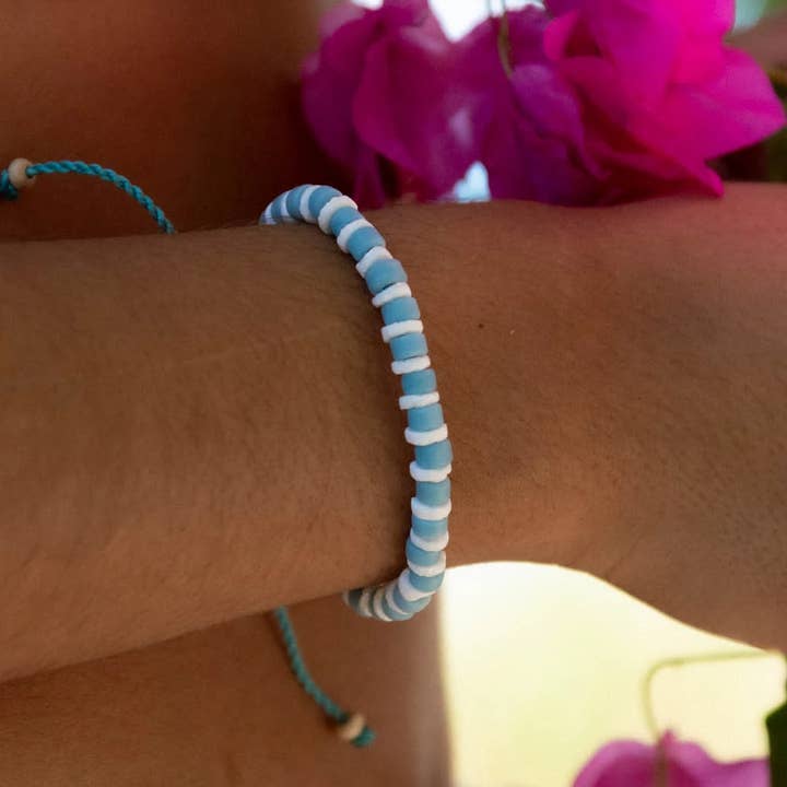 Chaweng Beach Beaded Bracelet for wholesale by Pineapple Island