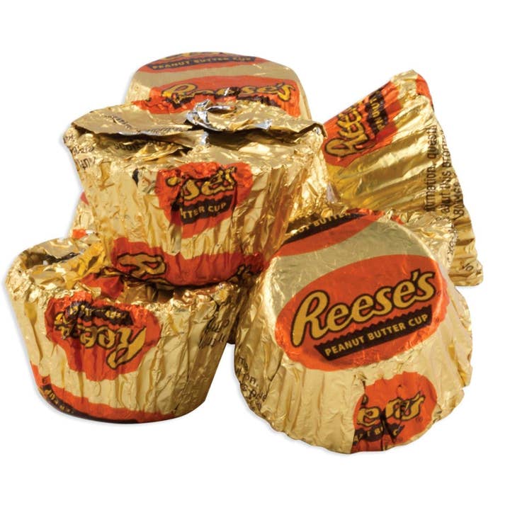 Hershey Mini Reese Peanut Butter Cups Wrapped 25lb for wholesale by Royal Wholesale