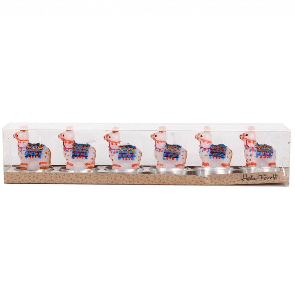 Helio Ferretti - Vente Bougies originales - Coffret de 6 bougies en forme de cactus et lama Helio Ferretti0