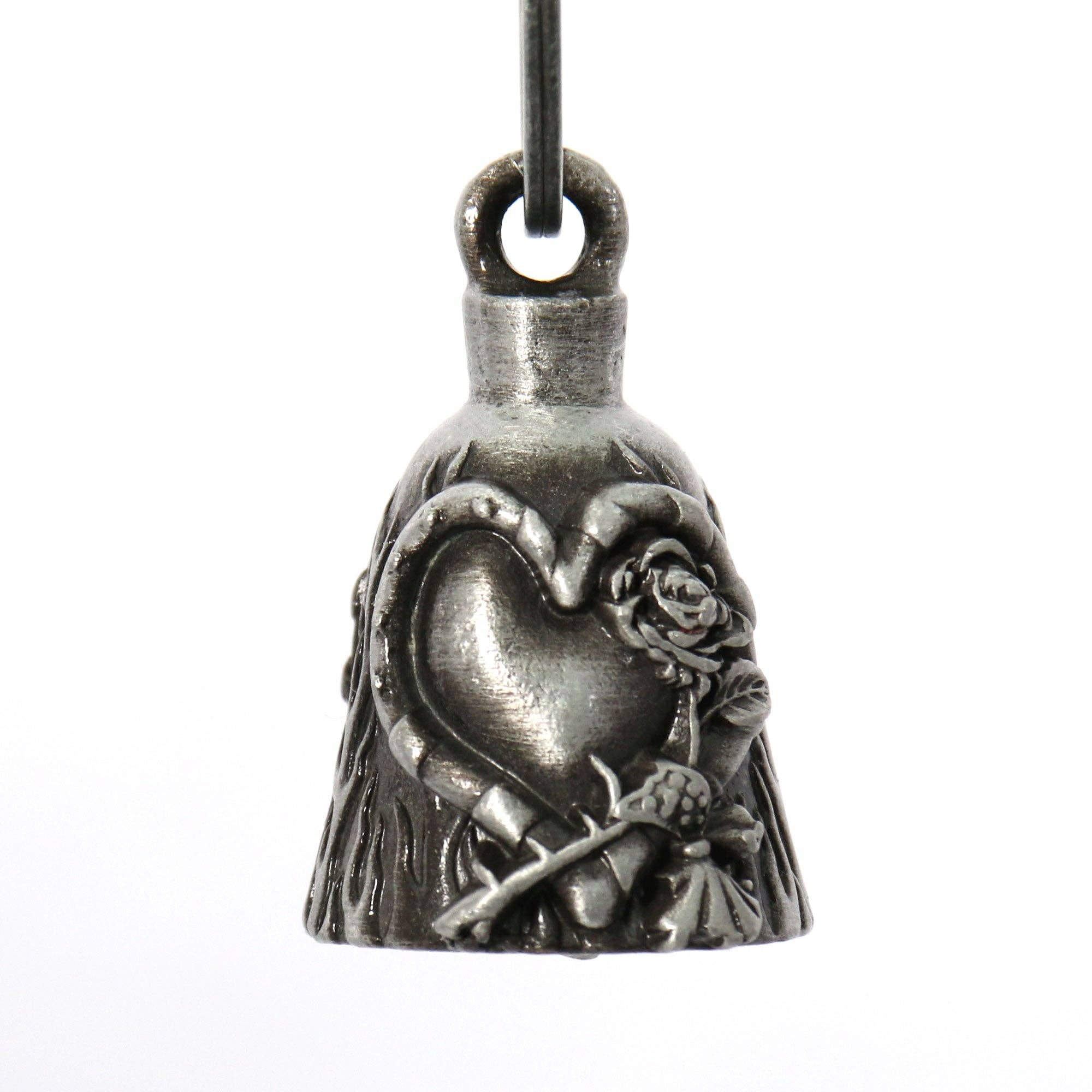 SILBER Hot Leathers Herz Rosenglocke BEM1019 für den Großhandel auf Faire1