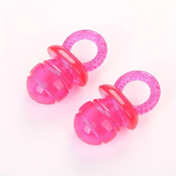 DIYSTORE - Vendita all'ingrosso Giocattolo da masticare - Cani - Giocattolo Interattivo per Animali: Succhietto Trasparente da Masticare per Cuccioli - Perfetto per la Dentizione!3