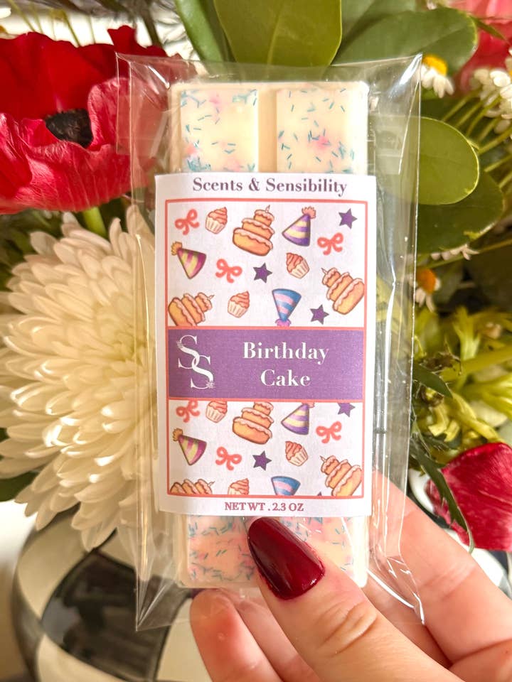 Geburtstagstorte Wachs-Schmelzen für den Großhandel von Scents & Sensibility