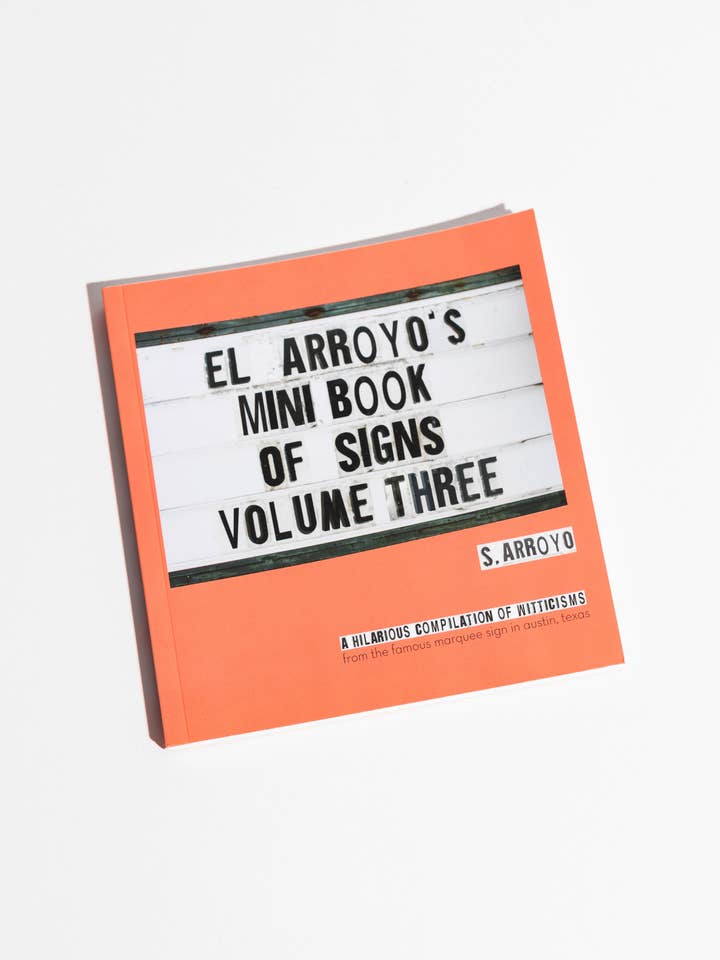 Minilibro de signos de El Arroyo, volumen tres para venta al por mayor de El Arroyo