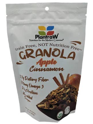 Granola - Cinnamon (Grain-free, gluten-free with neither added sugar nor sweeteners) for wholesale by Plantraw