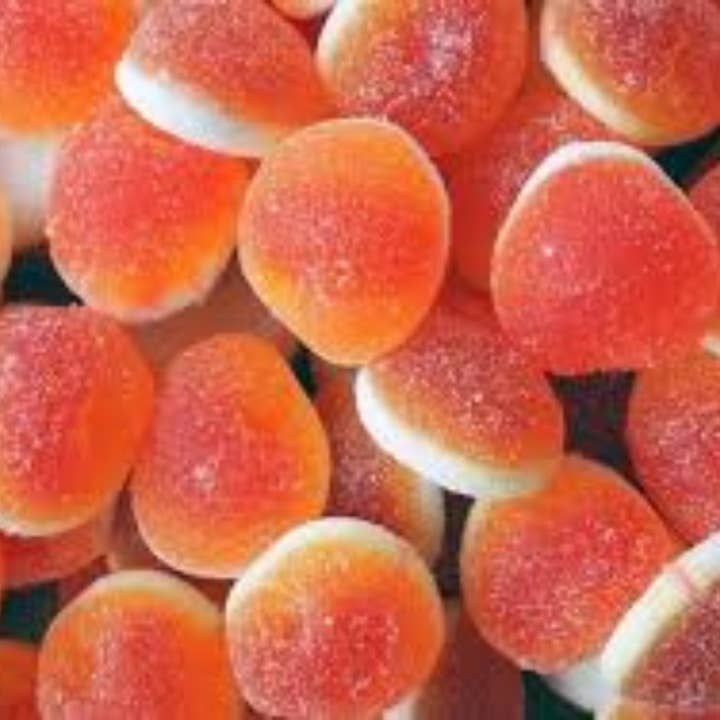 1KG Damel Pêssegos Recheados com Gelatina por atacado de Clickin It Candy