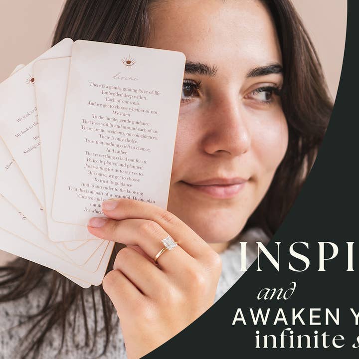 THE MINDFUL COLLECTIVE - Wholesale Tarot Cards - Soulful Affirmation Oracle - 36 Card Deck