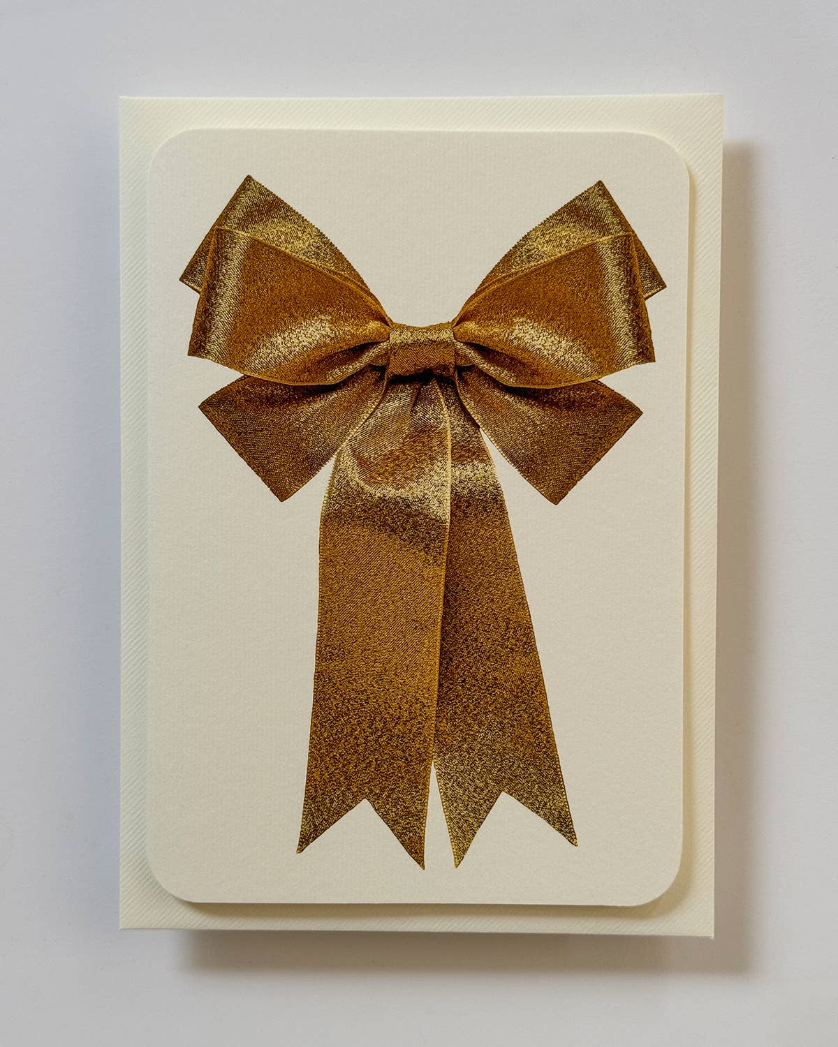 Canonbury Press - Wholesale Anniversary Card - Gold Bow Greeting Card | Birthday Card | Luxury Cards2