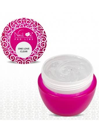 ONE LOVE CLEAR Builder Gel, Nail Look Pro Line for wholesale by NailOok