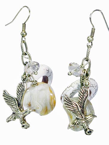 Pendientes con colgante de pájaro para venta al por mayor de Ciao Bella Jewelry Inc