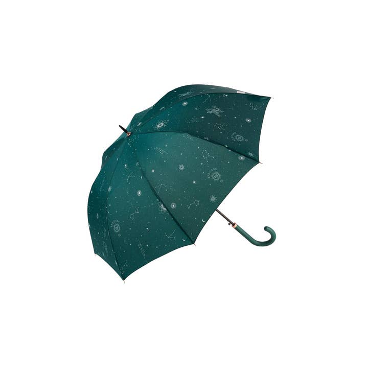 Mkr International - Wholesale Umbrella - Unisex - “Astrology” Long Auto Umbrella | Windproof | Recycled9