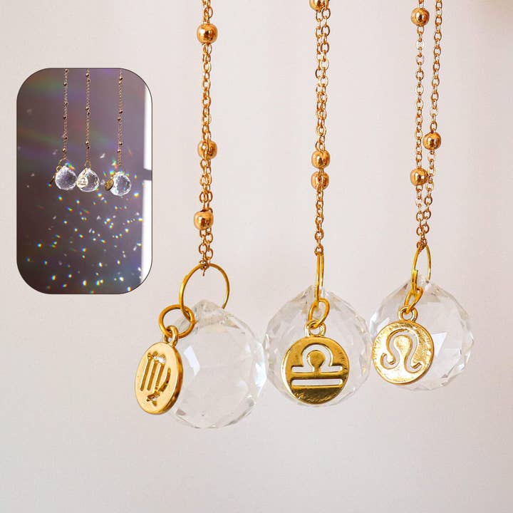 LilAryenne | Jewelry & Suncatchers - Wholesale Suncatcher - Zodiac Car Charm - Suncatcher