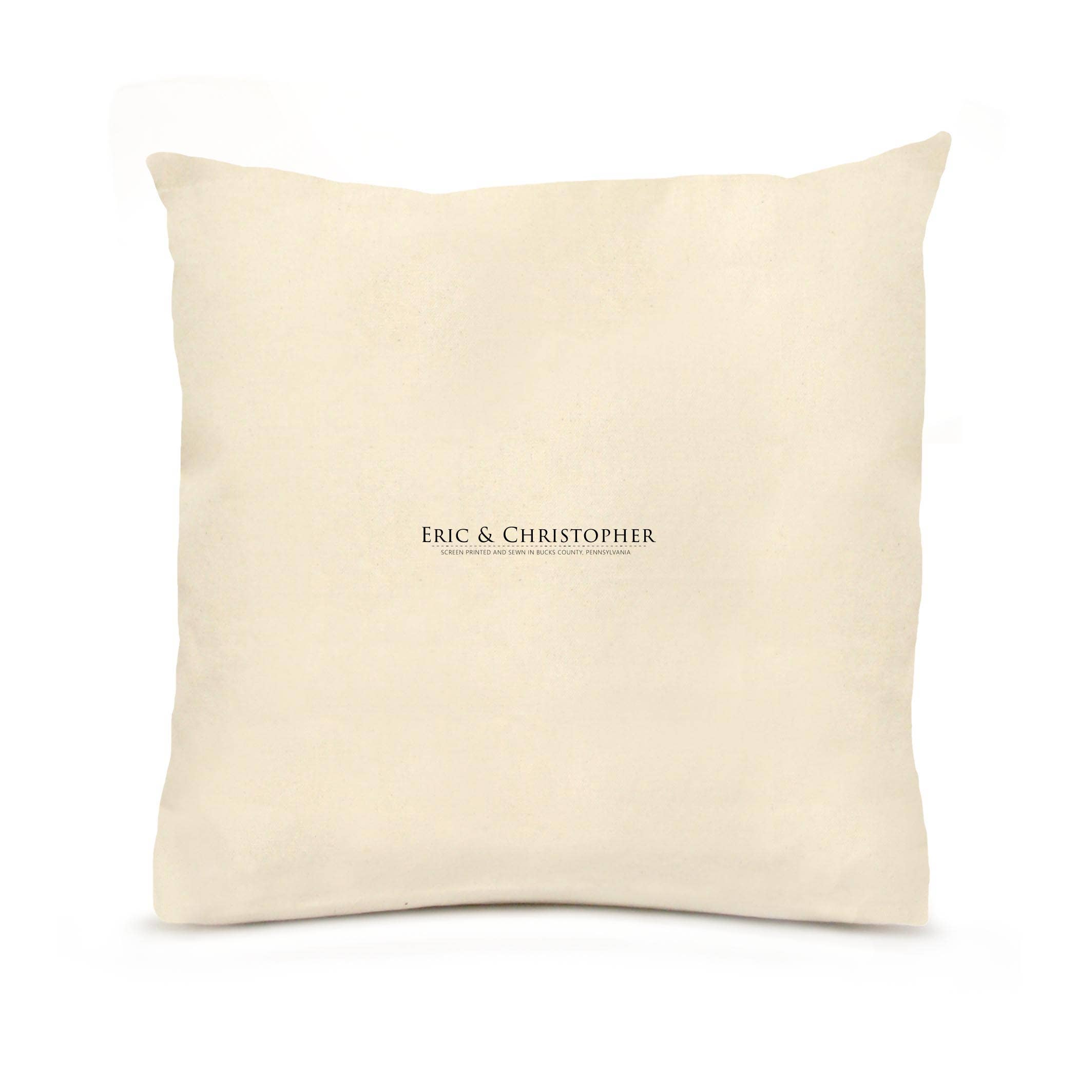 Eric & Christopher – wholesale Throw/decorative pillow – Horse with Wreath 16 x 16 Pillow1