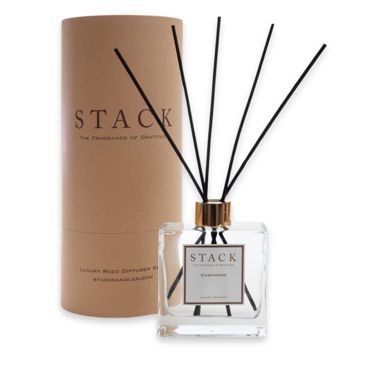 Cashmere Reed Diffuser for wholesale by STACK The Fragrance of Gratitude