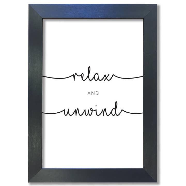 Ontspan en Kom tot Rust Kunstdruk op Kwaliteitsmat Karton voor wholesale door Close to the Bone Greeting Cards and Gifts