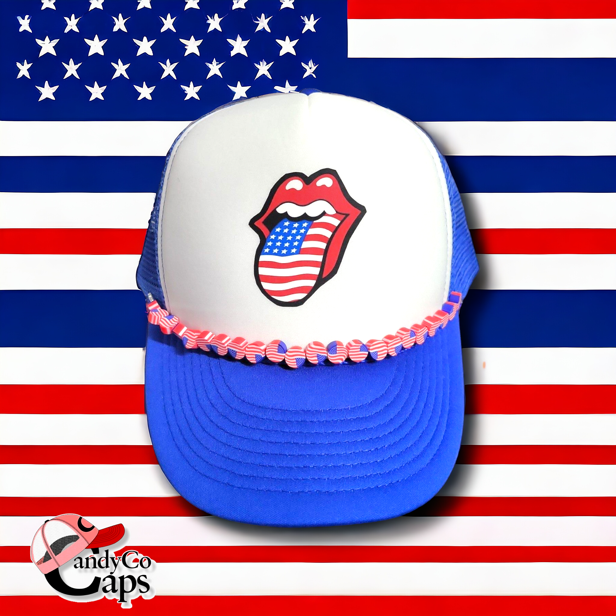 The Candy Collections - Wholesale Hat Accessory - Women's - Online Trucker Chain hat bar personalization supplies brooch16