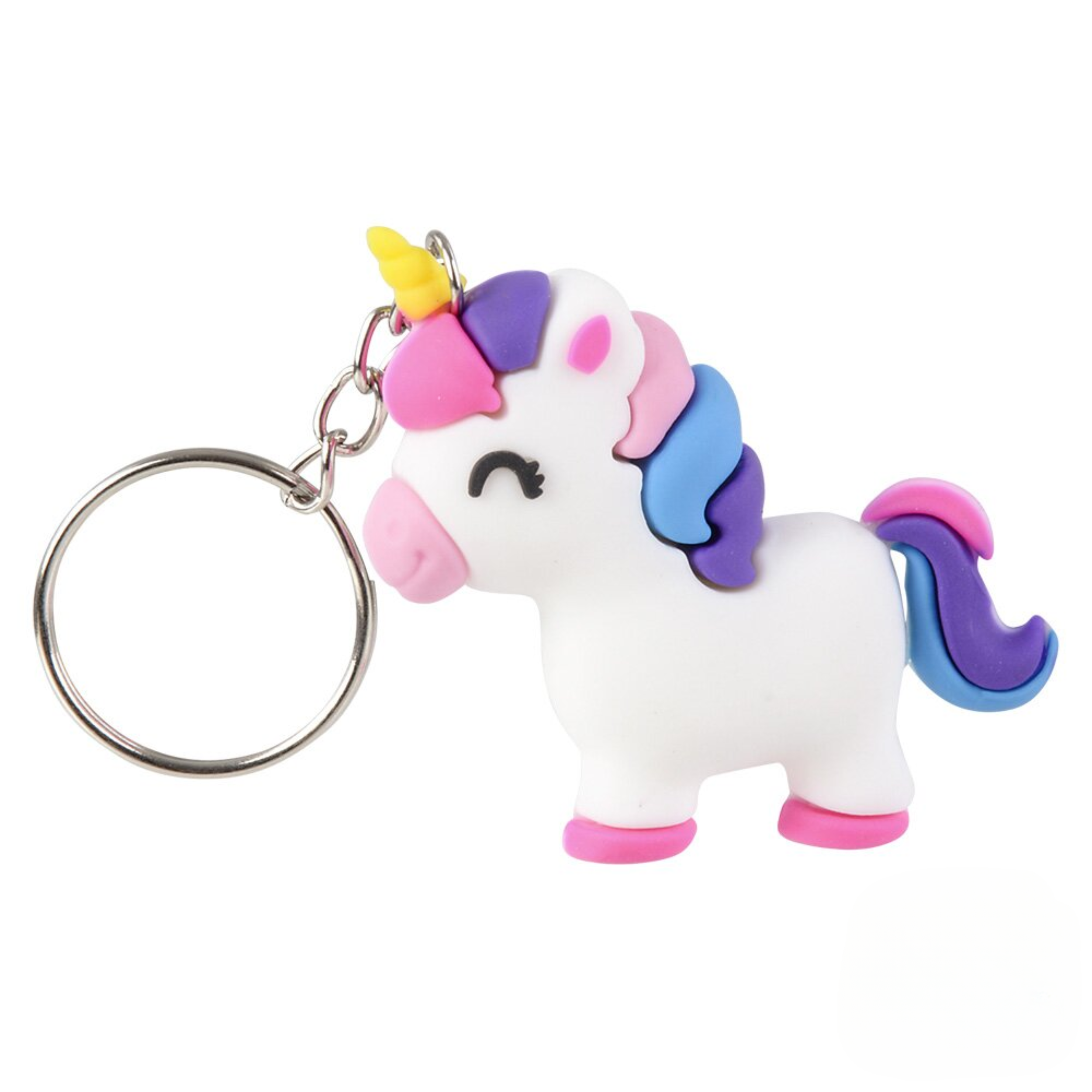 PR GROUPS LLC - Wholesale Keychain - Kids - Cute Mini Unicorn Keychain Kids Toy 1
