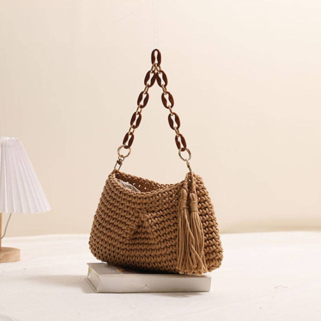 Funkyrel® Atzbranding Limited - Wholesale Crossbody Bag - Women's - Cosbai - Classic Soft Crochet Sling Bag - Color Available7