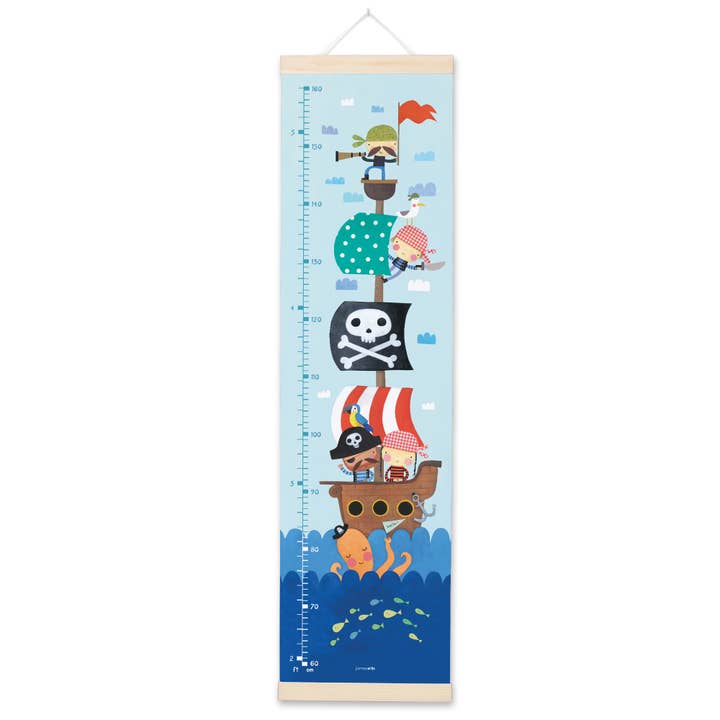 Pirate Height Growth Chart for wholesale by James Ellis