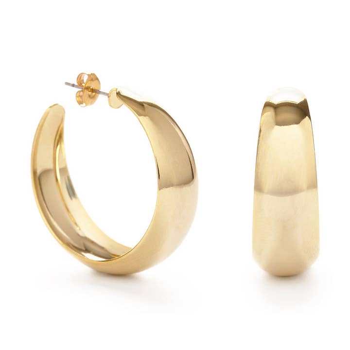 Créoles Angie Vintage pour la vente par Amano Studio