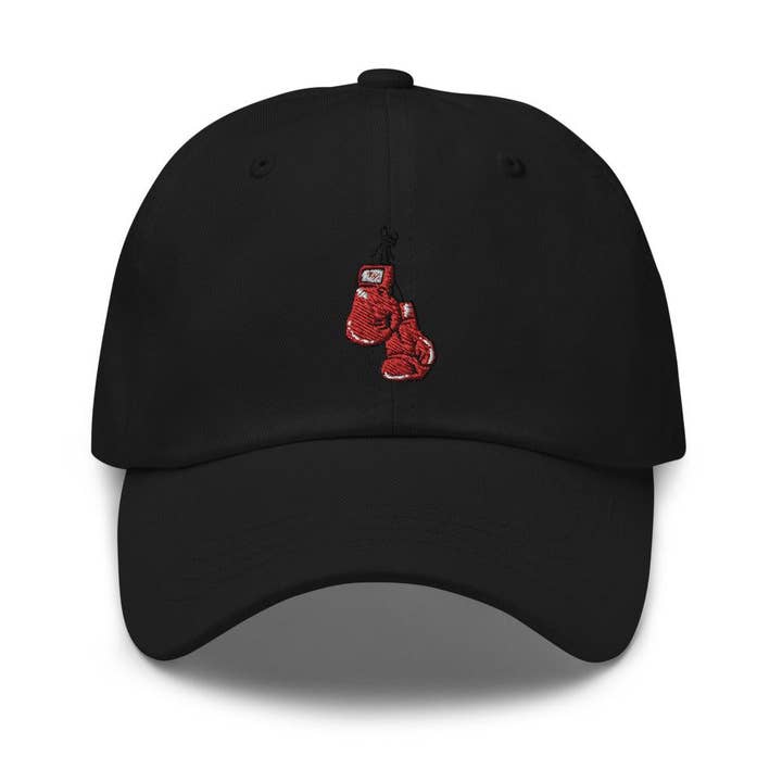 King Killers - Wholesale Baseball Cap - Unisex - Red Boxing Gloves Embroidered Dad Hat