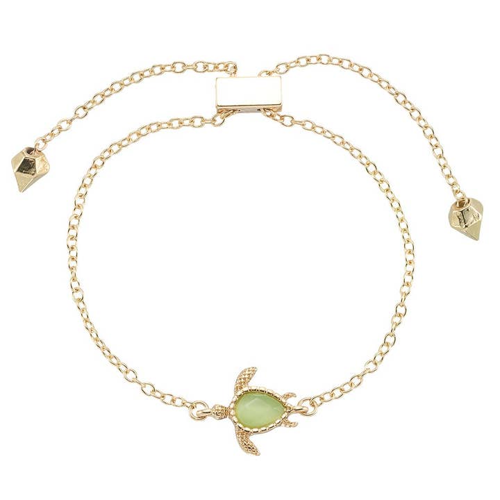 Tortue œil de chat BR doré/vert-6 pour la vente par World End Imports Jewelry & Gifts