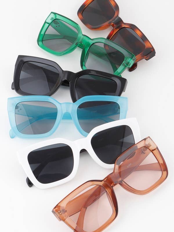 Minimal Cateye Square Sunglasses for wholesale by Shop Neighbors