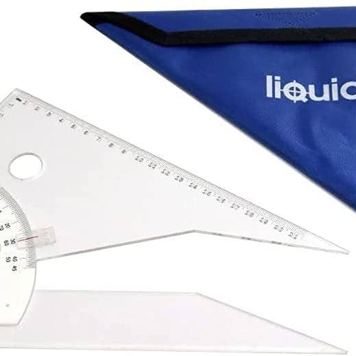 Liquidraw – wholesale Ruler – Liquidraw Adjustable Set Square 30cm & Triangular Scale Ruler 30cm Set of 2 for Architecture, Drawing, Carpentry3
