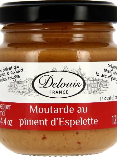 Delouis · Mustard w/ Espelette pepper for wholesale by French Feast