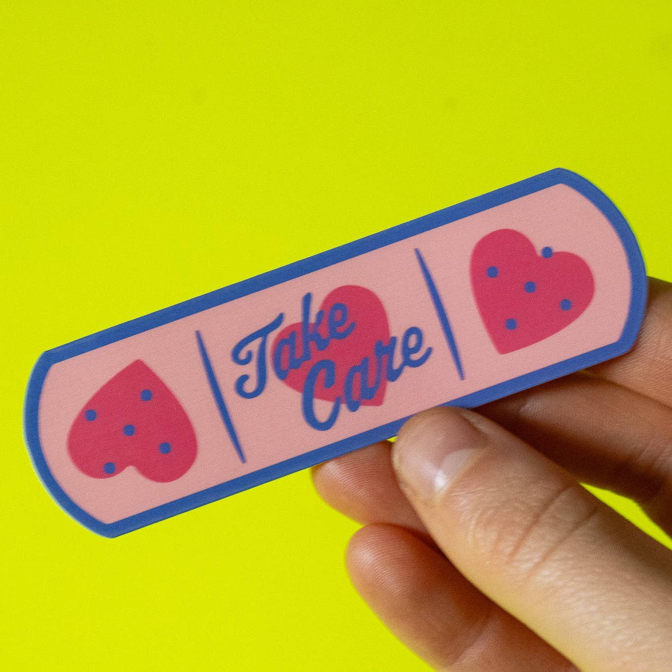 Doctor Scribble - Wholesale Sticker - Take Care Bandaid Vinyl Sticker0