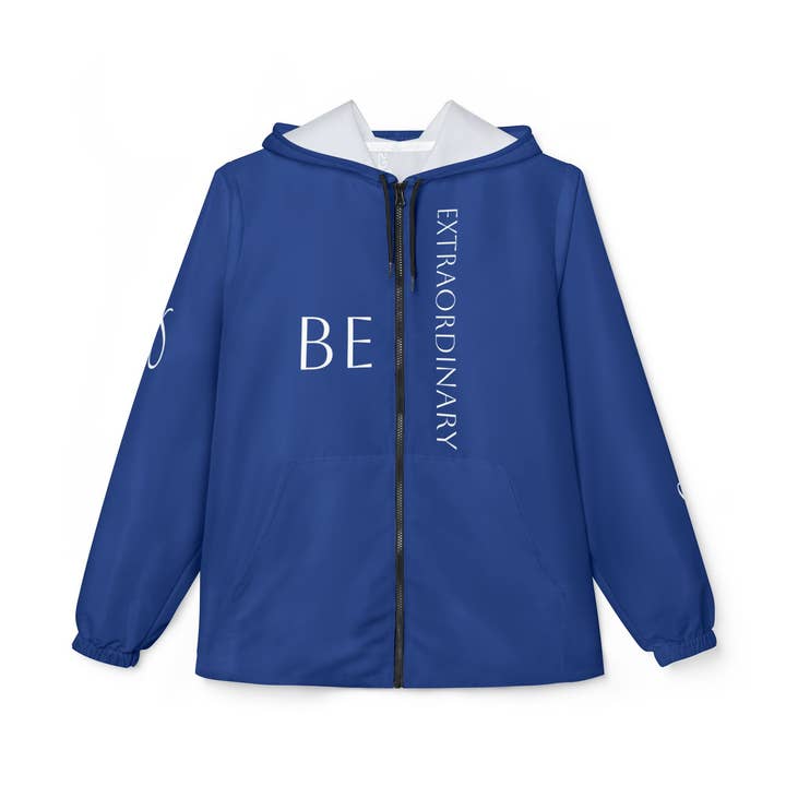 Chaqueta cortavientos personalizada con afirmaciones para venta al por mayor de TheLeadershipWise