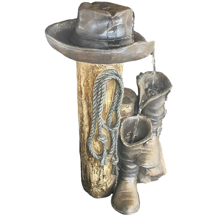 Santa’s Workshop Inc. - Wholesale Outdoor Ornament/Decor - 22.5" Wild West Fountain2