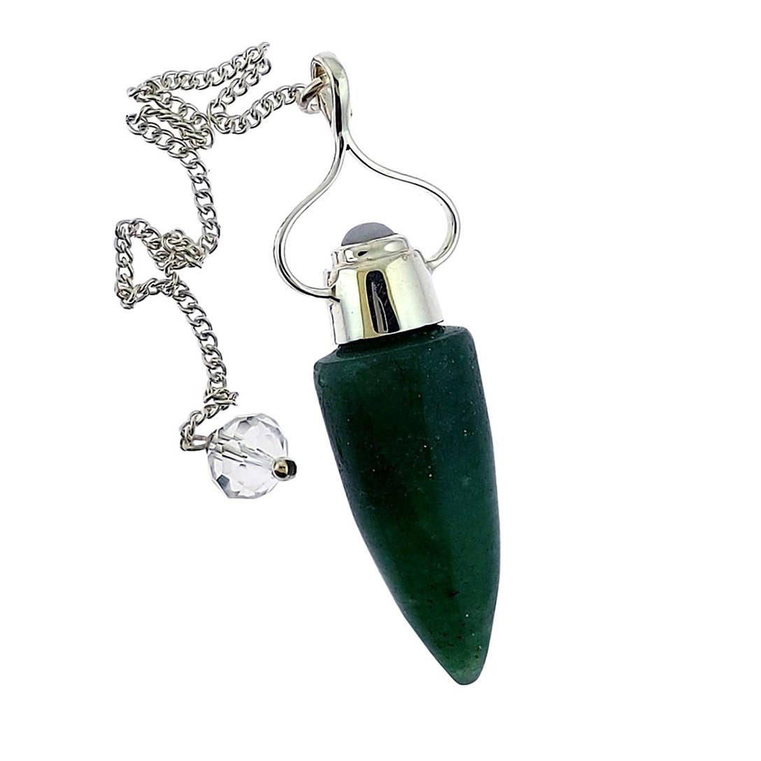 Crystal Earth Sterling - Wholesale Pendulum Board - Master Sterling Pendulum - Jade & Moonstone2