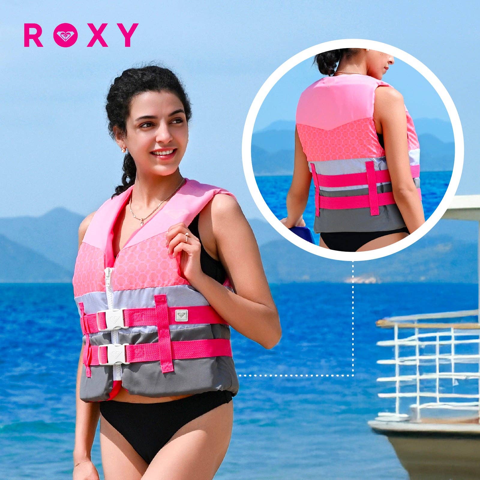 Sixale - Wholesale Life Jackets - Kids & Baby - ROXY USCG Approved Women’s Life Vest for Boating, Fishing & Kayaking1