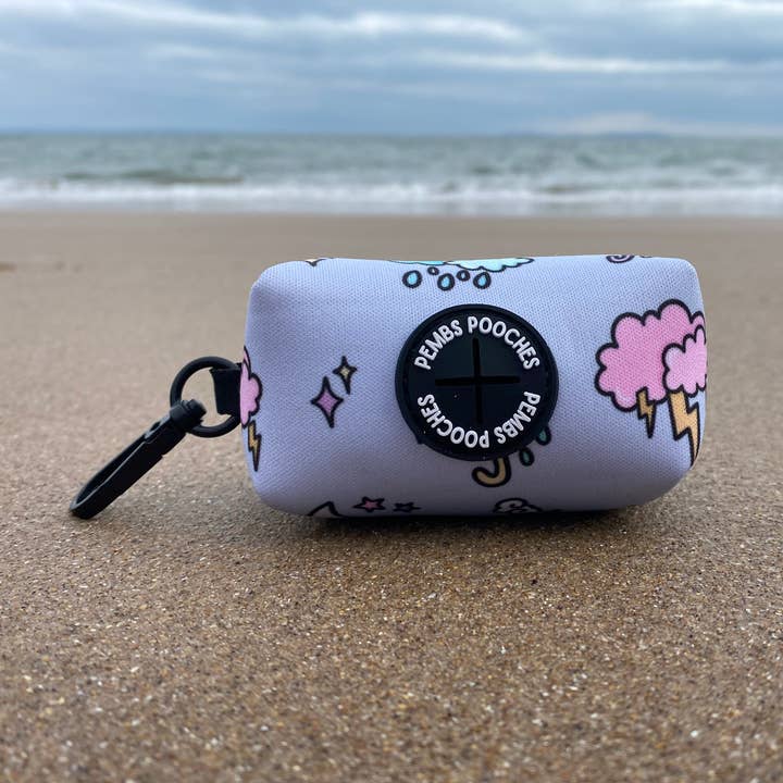 don't step in a pooodle poop bag holder for wholesale by Pembrokeshire pooches