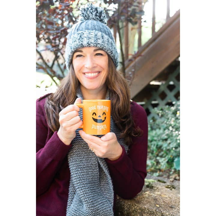 Pearhead - Wholesale Coffee Mug - Pumpkin & Ghost Halloween Mugs, Set of 2